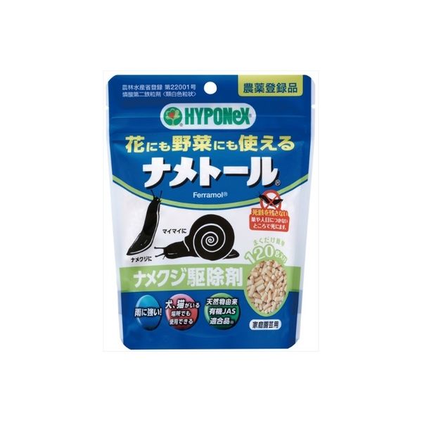ハイポネックスジャパン ナメトール 120g 4977517153047 1個(120G)（直送品）