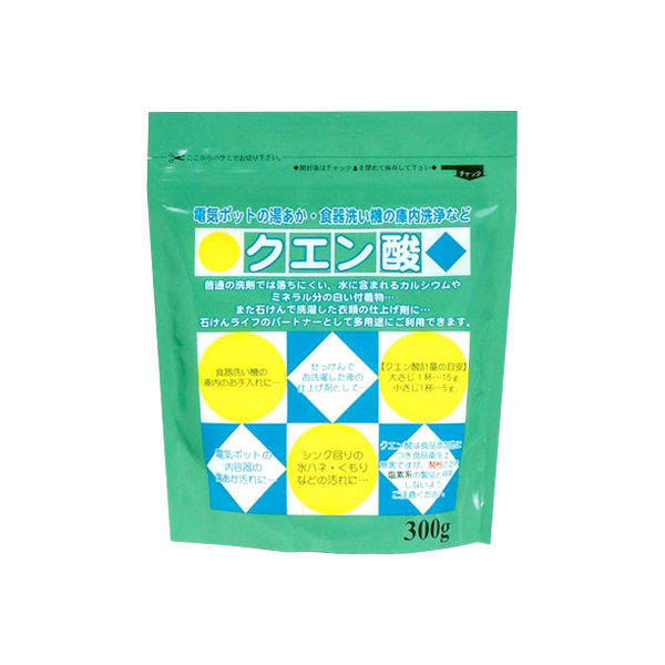 地の塩社 クエン酸 300g 4982757814054 1個(300G)（直送品）