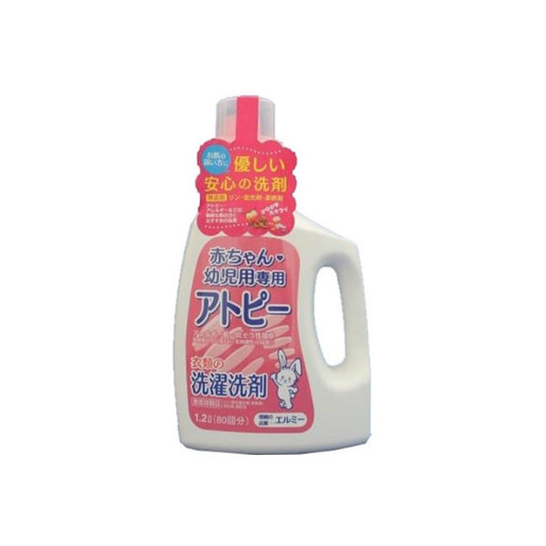コーセー エルミー 赤ちゃん衣類の洗濯洗剤 1200ml 4983239221964 1個(1200ML)（直送品）