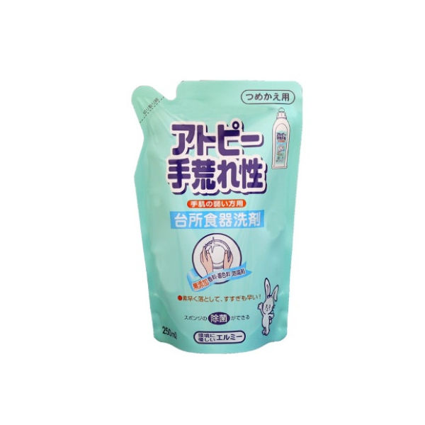 コーセー エルミー アトピー手荒れ性用 台所洗剤 詰替え 250ml 4983239584090 1個(250ML)（直送品）