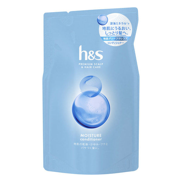 P＆G h＆s モイスチャー コンディショナー つめかえ 4987176143044 1個(315G)（直送品）