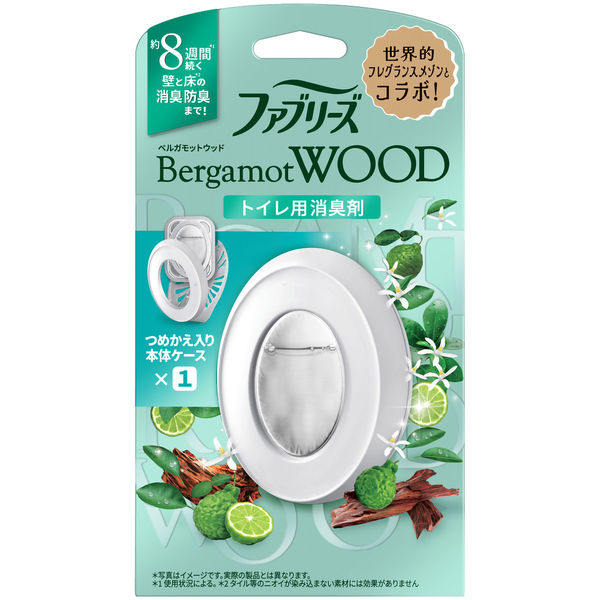 P＆G ファブリーズＷ消臭トイレ用消臭剤ベルガモットウッド本体 4987176273178 1個(6ML)（直送品）