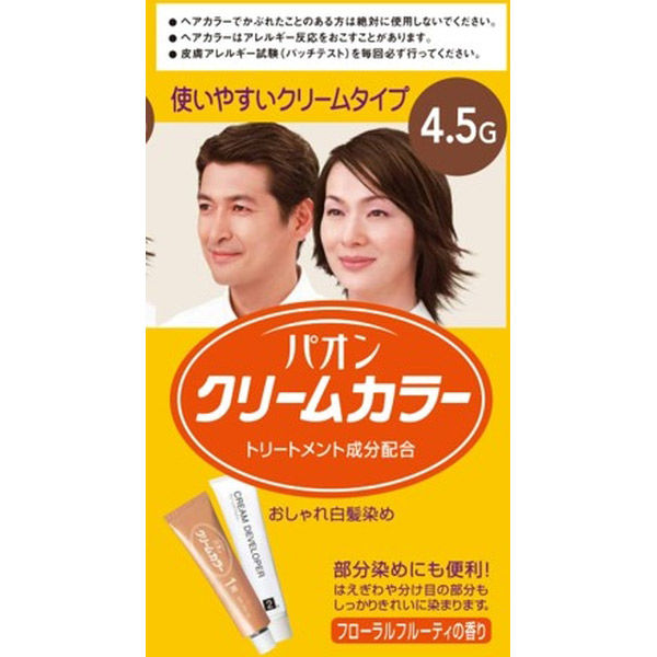 ヘンケルジャパン パオン クリームカラー 4.5G 4987234310463 1個（直送品）