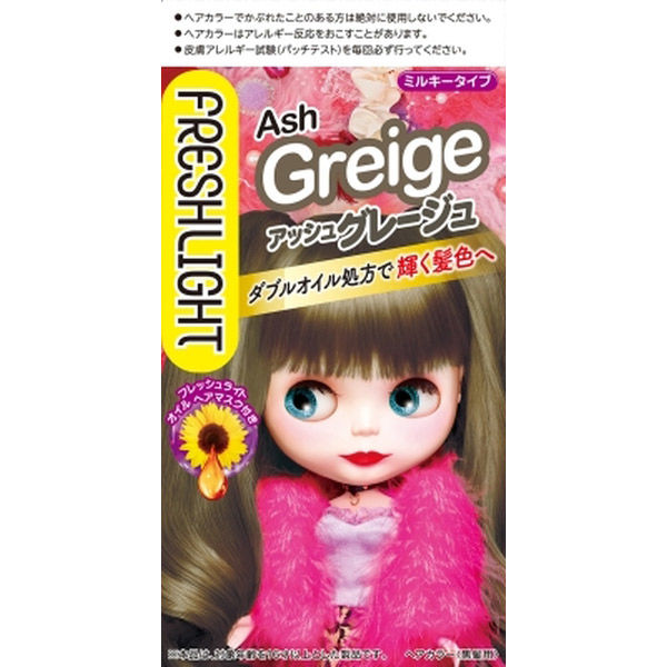 ヘンケルジャパン フレッシュライト ミルキーヘアカラー アッシュグレージュ 4987234322725 1個（直送品）