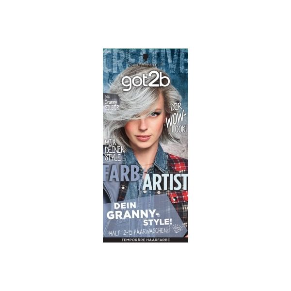 ヘンケルジャパン got2b（ゴットゥービー） カラークリーム グラニーシルバー 4987234390120 1個（直送品）