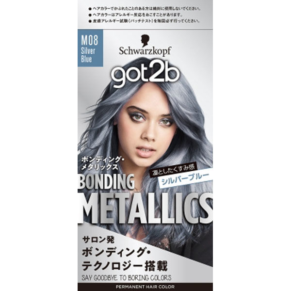 ヘンケルジャパン ｇｏｔ２ｂ　ボンディング・メタリックス　ヘアカラー　シルバーブルー 4987234390779 1個（直送品）