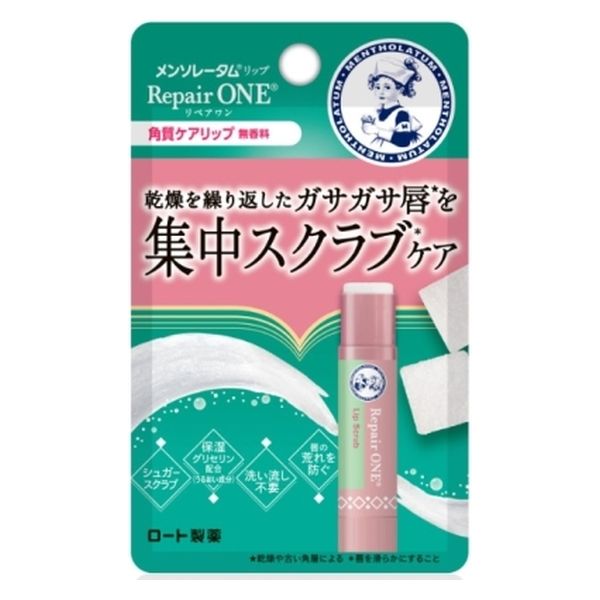 ロート製薬 メンソレータム　リップリペアワン　角質ケアリップ　３．６ｇ 4987241192540 1個(3G)（直送品）