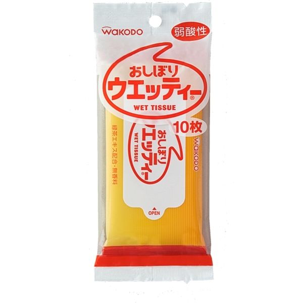 アサヒグループ食品 新おしぼりウエッテイ ウェットティッシュ 4987244126580 1個（直送品）