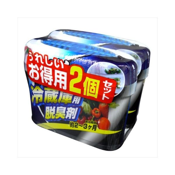 ウエ・ルコ 炭の冷蔵庫用脱臭剤 2個セット 4995860511970 1個(150G)（直送品）