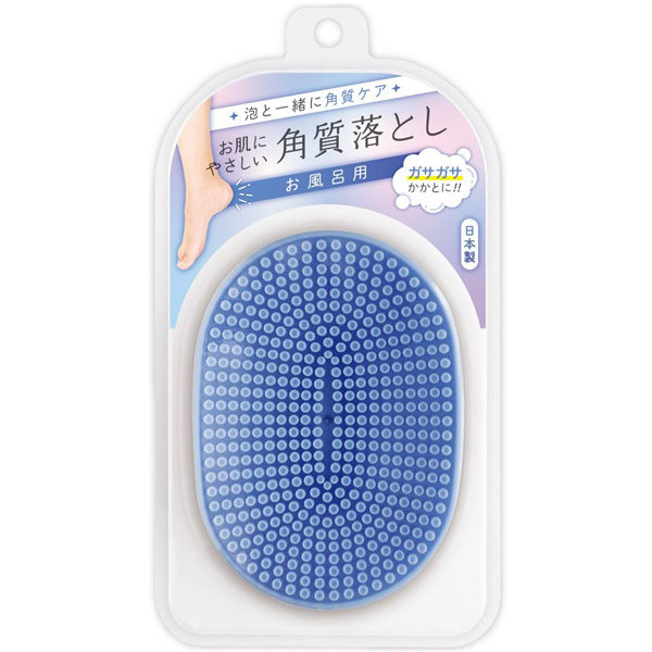 松本金型 お肌に優しい角質落としブルー 4571302060666 1個
