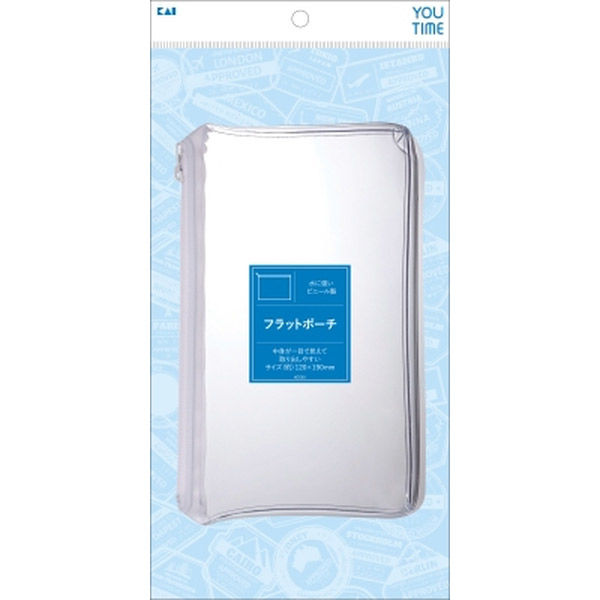 貝印 ＫＣ１３５１　フラットポーチ 4901601070750 1個（直送品）