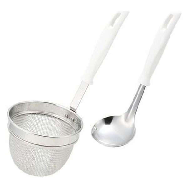 貝印 ＤＥ５８１８　ＫＨＳ　みそこしセット　ホワイト 4901601292831 1個(1本)（直送品）