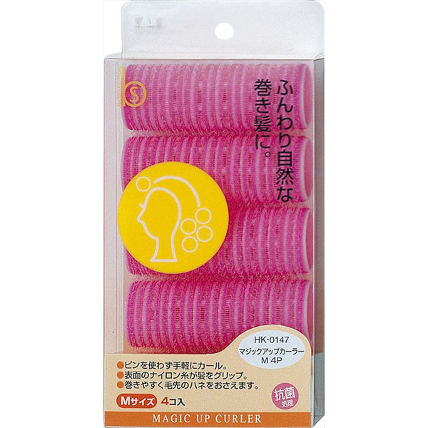 貝印 ＨＫ０１４７ＢセレマジックアップカーラーＭ４Ｐ 4901601973532 1パック(4個入)（直送品）