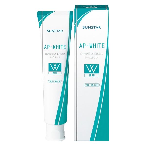 サンスター 薬用APホワイト フローラルミント 110G 4901616009370 1個(110G)（直送品）