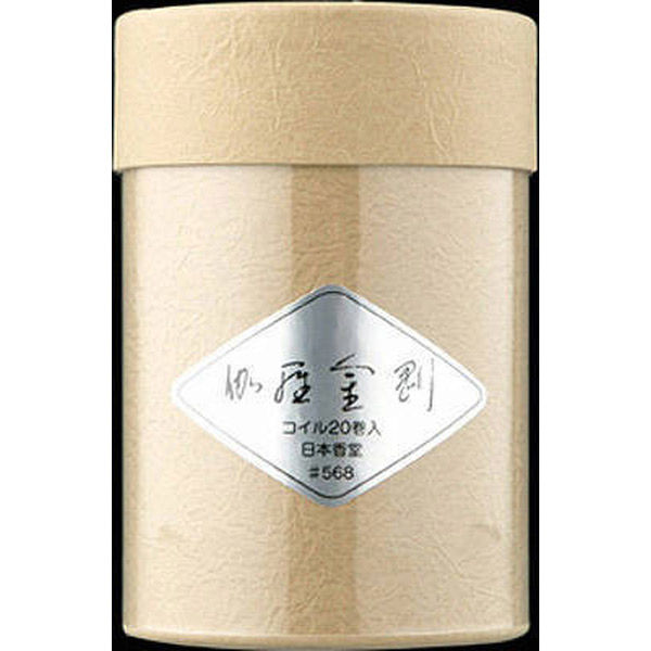 日本香堂 伽羅金剛　コイル２０巻入 4902125568006 1個（直送品）