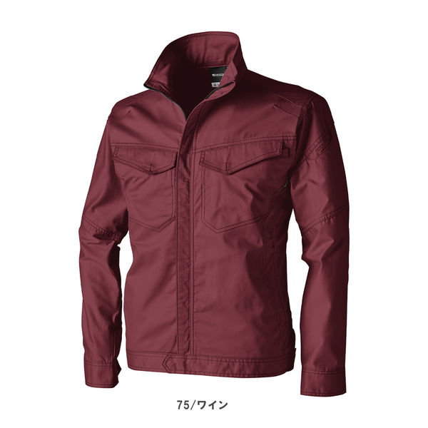 TS DESIGN ハイブリッドコットンライトジャケット 3L ワイン 3606 1着（直送品）