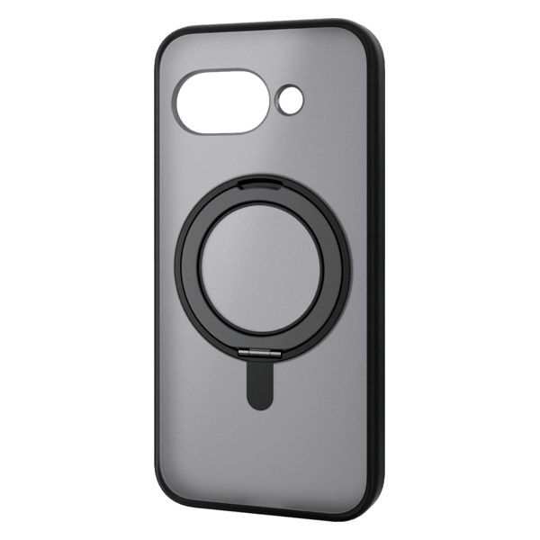 P251 ケース ハイブリッド カバー 衝撃吸収 マットブラック×ブラック PM-P251MAGSTBK エレコム 1個（直送品）