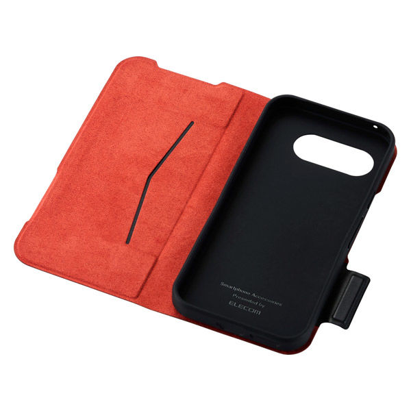 P251 ケース レザー 手帳型 超軽量 ブラック PM-P251PLFUBK エレコム 1個（直送品）