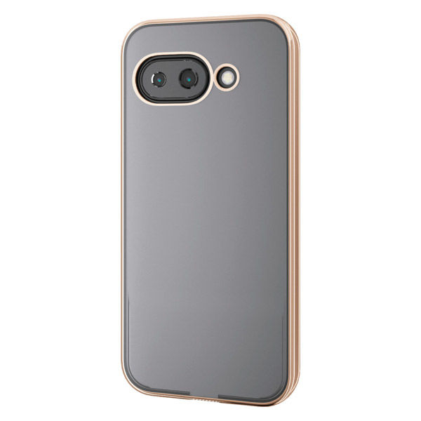 P251 ケース ソフト 衝撃吸収 メタリックゴールド PM-P251UCTMGD エレコム 1個（直送品）