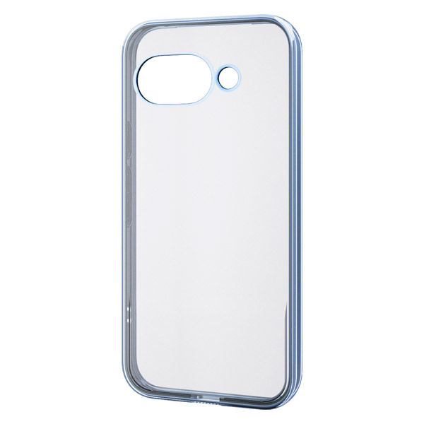 P251 ケース ソフト 衝撃吸収 メタリックペールブルー PM-P251UCTMBU エレコム 1個（直送品）