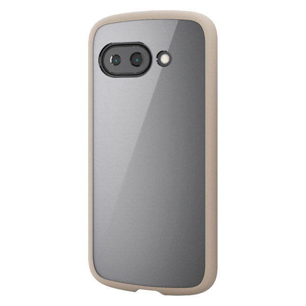 P251 ケース ハイブリッド 衝撃吸収 軽量 カフェオレ PM-P251TSLFCBE エレコム 1個（直送品）