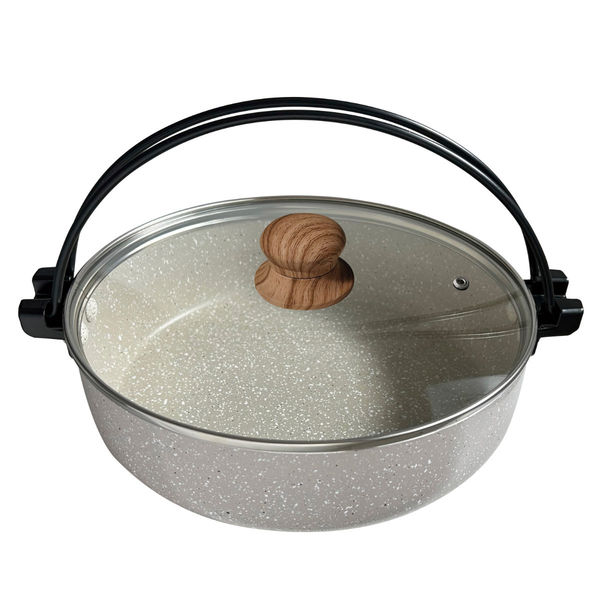 調理用大型鍋 201 ステンレススチール製スープ鍋 蓋付き