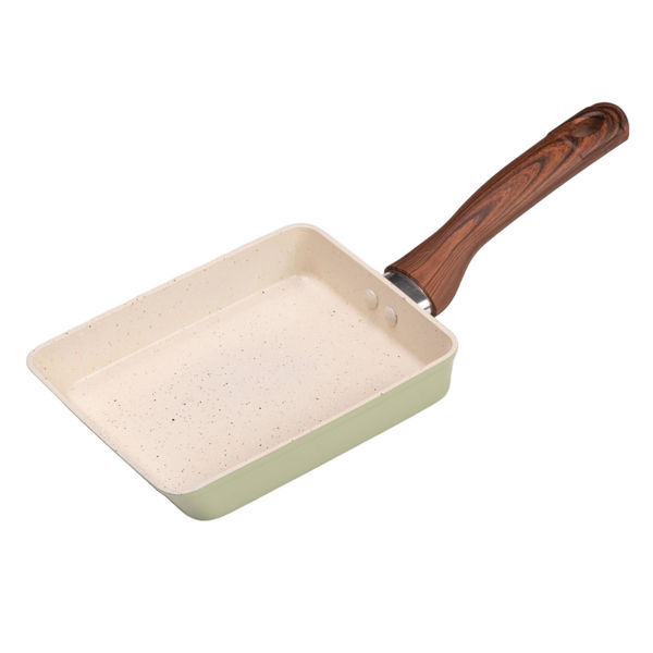 クックマイティ 卵焼き器 IH対応 卵焼き器 13×18cm IH対応 セラミーク セラミックコート （ ガス