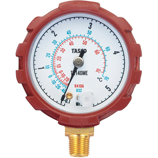 イチネンTASCO ゲージ(高圧側) TA140ME 1個（直送品） - アスクル