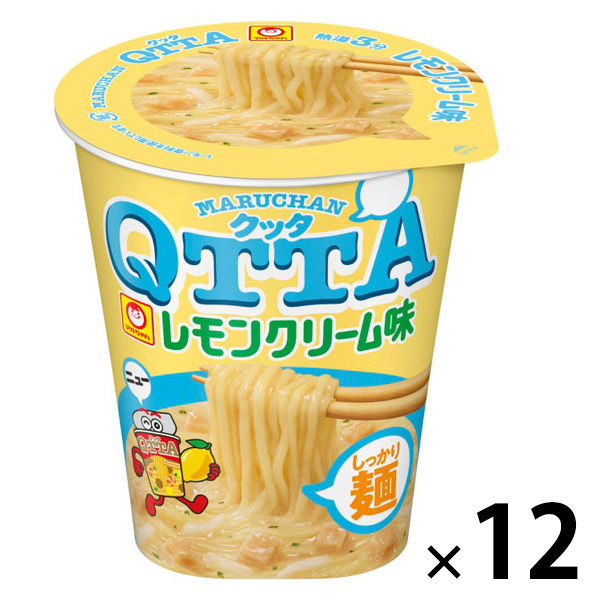 マルちゃんさん専用 マルちゃん QTTA レモンクリーム味 77g 1セット（1個×12