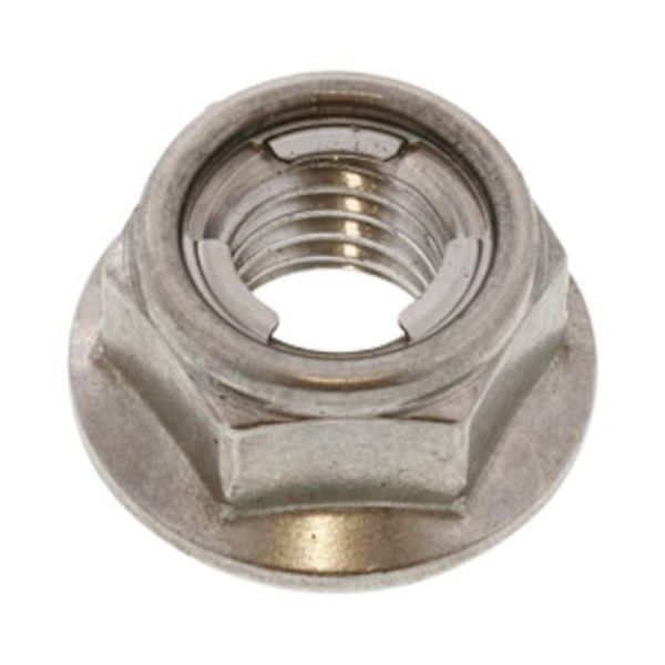 SUNCO SUS フランジステイブルナット 平径8 コート付き M5(10本入り) N0-02-0243-0050-0000-00-10P（直送品）