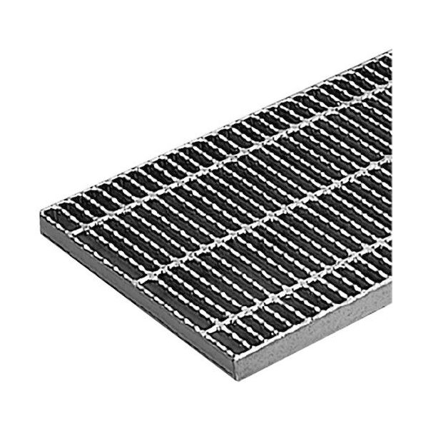カネソウ スチール製グレーチング 細目滑り止め模様付 横断溝・側溝用 QXB-13032 1枚 574-0211（直送品）