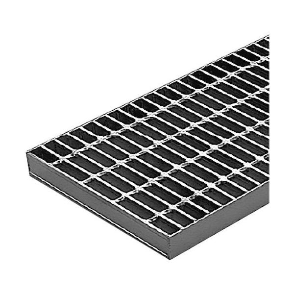 カネソウ スチール製グレーチング プレーンタイプ 横断溝・側溝用 HSB-14525 1枚 574-4939（直送品）