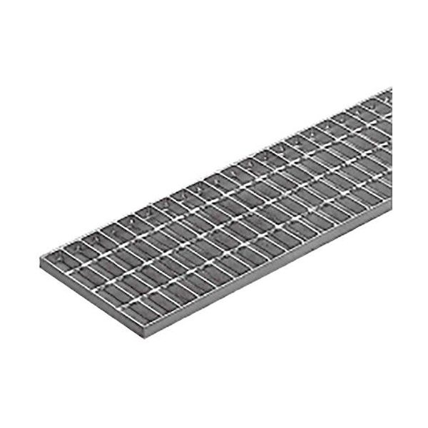 カネソウ スチール製グレーチング プレーンタイプ 歩道用 HSBM-25019 1枚 574-1802（直送品）