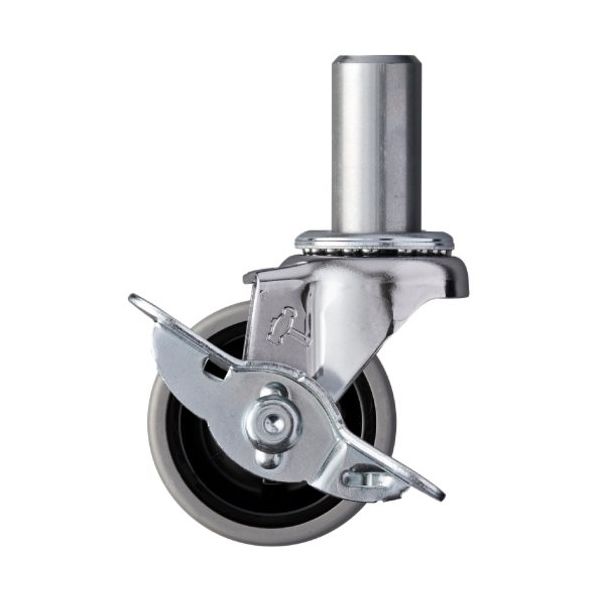 ハンマーキャスター ハンマー EKシリーズ 差込み 自在SP付 エラストマー車 50mm 415EK-L50 1個 376-8563（直送品）