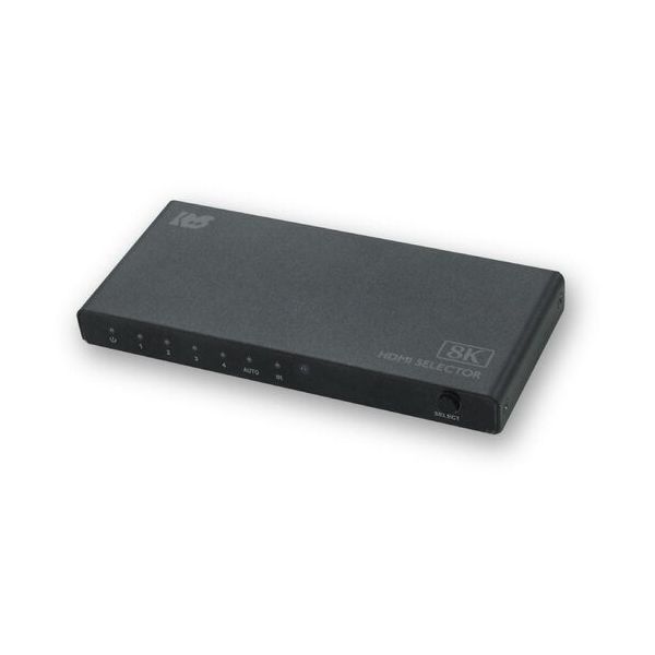 ラトックシステム RATOC 8K60Hz/4K120Hz対応 4入力1出力 HDMI切替器 RS-HDSW41-8K 1個（直送品）