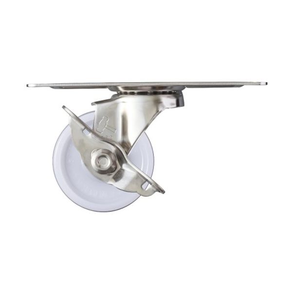 ハンマーキャスター ハンマー オールステンレスコーナー S型 自在SP付 ナイロンB車75mm 213S0S-NRB75 1個（直送品）