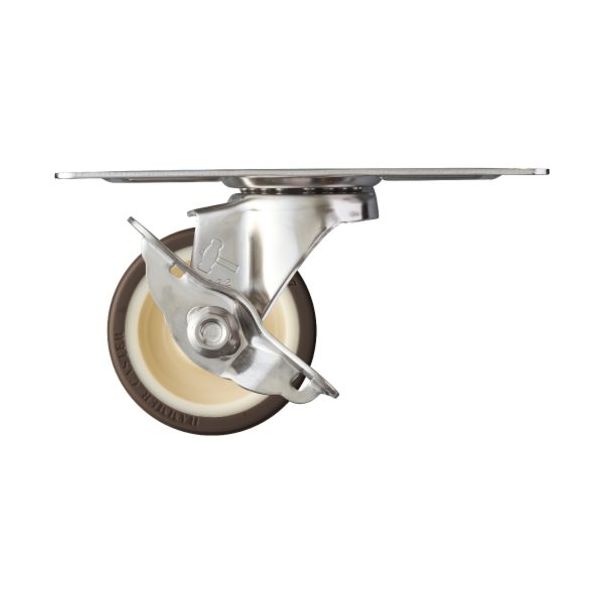 ハンマーキャスター ハンマー オールステンレスコーナー S型 自在SP付 ウレタンB車75mm 213S0S-UB75 1個（直送品）