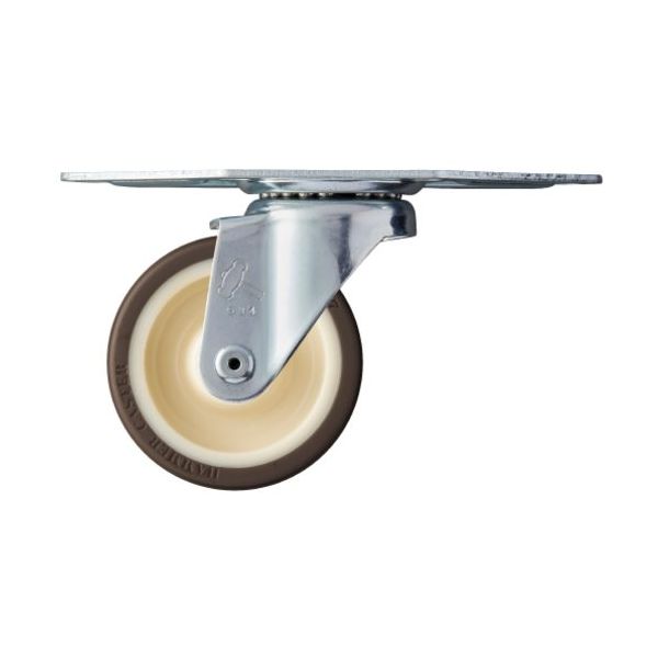 ハンマーキャスター ハンマー Sシリーズコーナータイプ自在ウレタンB車75mm 220S-UB75 1個 337-1518（直送品）