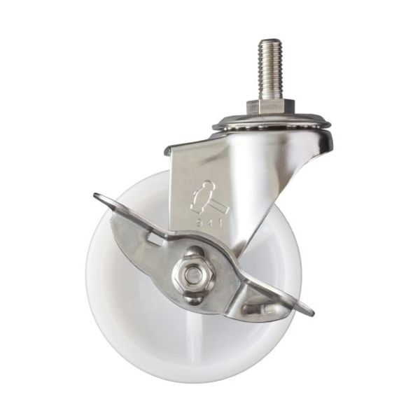ハンマーキャスター ハンマー SUS ねじ込み SP付 W3/8 ナイロン車65mm 315A-20N65 1個 337-1577（直送品）
