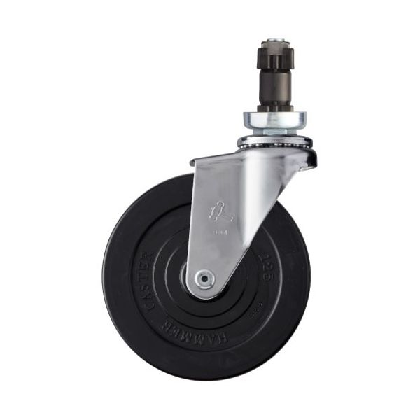 ハンマーキャスター ハンマー パイプ差込ゴムB車 4201EN-RDB125 1個 337-1520（直送品）