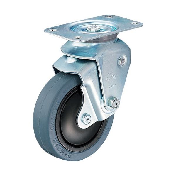 ハンマーキャスター ハンマー クッションE型自在ゴム車 940BBE-FR125-3.5 1個 336-0523（直送品）