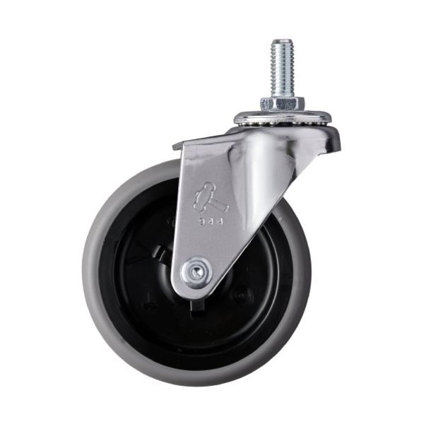 ハンマーキャスター ハンマー Aシリーズ ねじ込み 自在 W3/8 エラストマー車 75mm 420A-20L75 1個 376-5394（直送品）