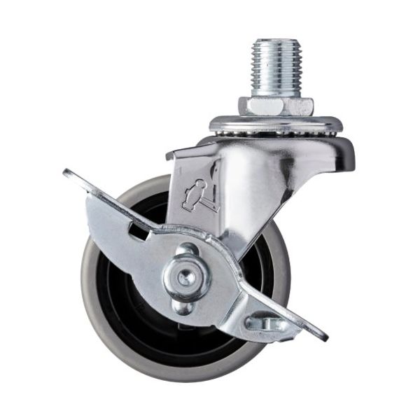 ハンマーキャスター ハンマー Aシリーズ ねじ込み 自在SP付 M12 エラストマー車 50mm 415A-30L50 1個（直送品）