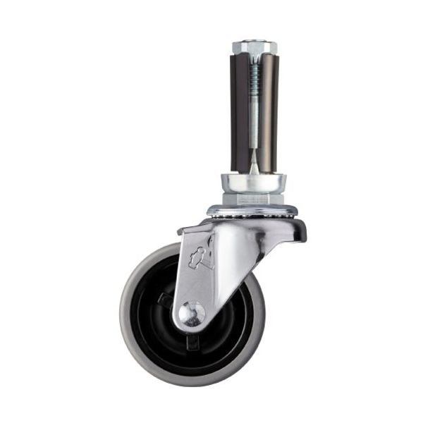 ハンマーキャスター ハンマー EUシリーズ パイプ差込み 自在 エラストマー車 50mm 4201EU-L50 1個 376-8557（直送品）