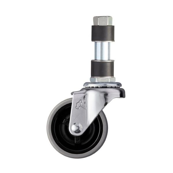 ハンマーキャスター ハンマー EXシリーズ パイプ差込み 自在 エラストマー車 50mm 4203EX-L50 1個 376-5438（直送品）