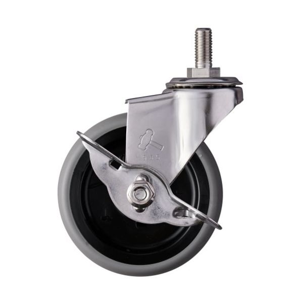 ハンマー オールステンレス Aシリーズ ねじ込み 自在SP付 W3/8 エラストマー車 75mm 315A-20L75 1個（直送品）