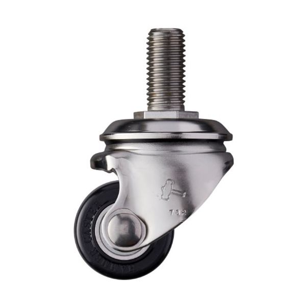 ハンマー オールステンレス 低床式重荷重用 SAシリーズ ねじ込み 自在 M20 ナイロンB車 50mm 540SSA-NRB50 1個（直送品）