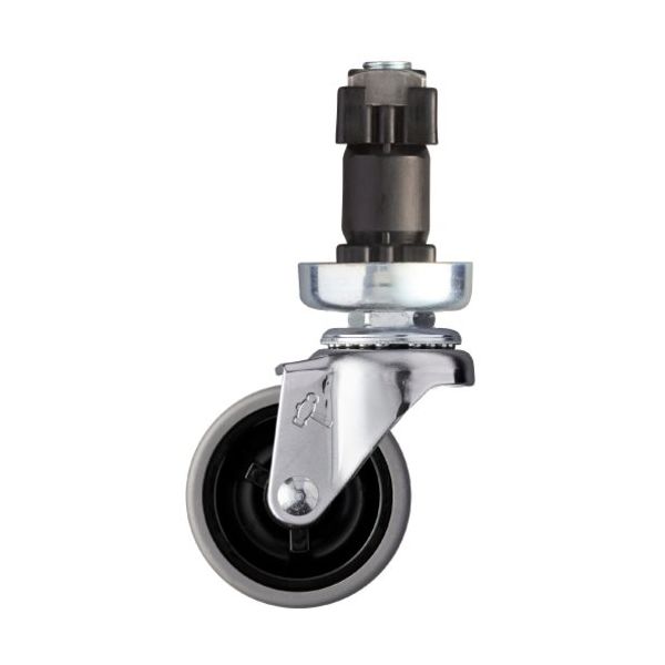 ハンマーキャスター ハンマー ENシリーズ パイプ差込み 自在 エラストマー車 50mm 4201EN-L50 1個 376-8639（直送品）