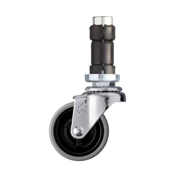 ハンマーキャスター ハンマー ENシリーズ パイプ差込み 自在 エラストマー車 50mm 4203EN-L50 1個 376-8555（直送品）