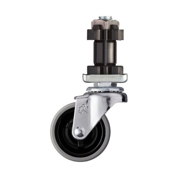 ハンマーキャスター ハンマー ENシリーズ パイプ差込み 自在 エラストマー車 50mm 4205EN-L50 1個 376-3728（直送品）